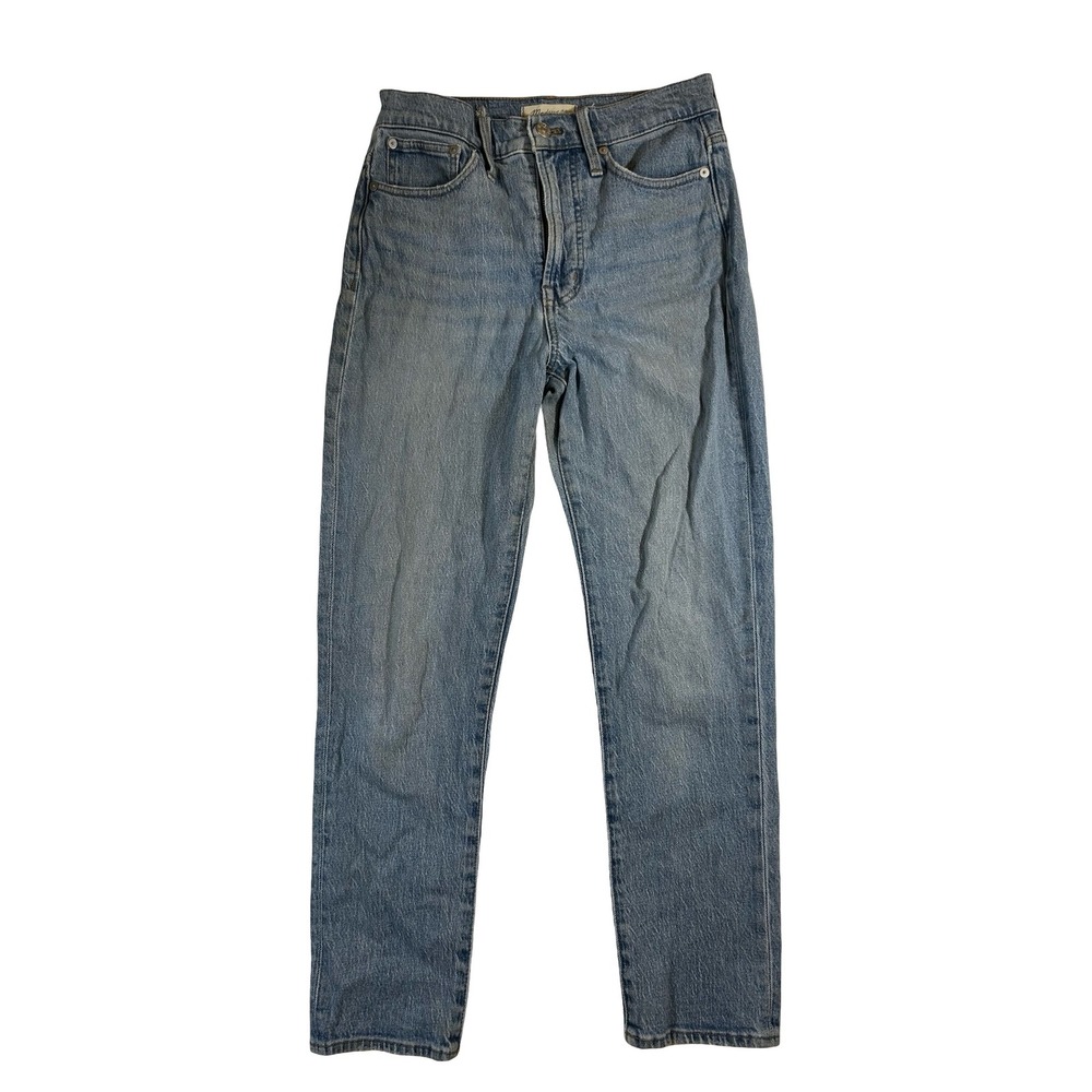 Madewell The‎ Perfect Vintage Jean Light Wash High Rise Tapered Denim Size 25